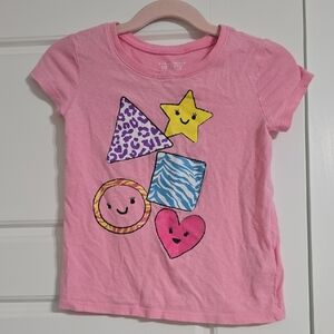 Pink Graphic Kids T-Shirt